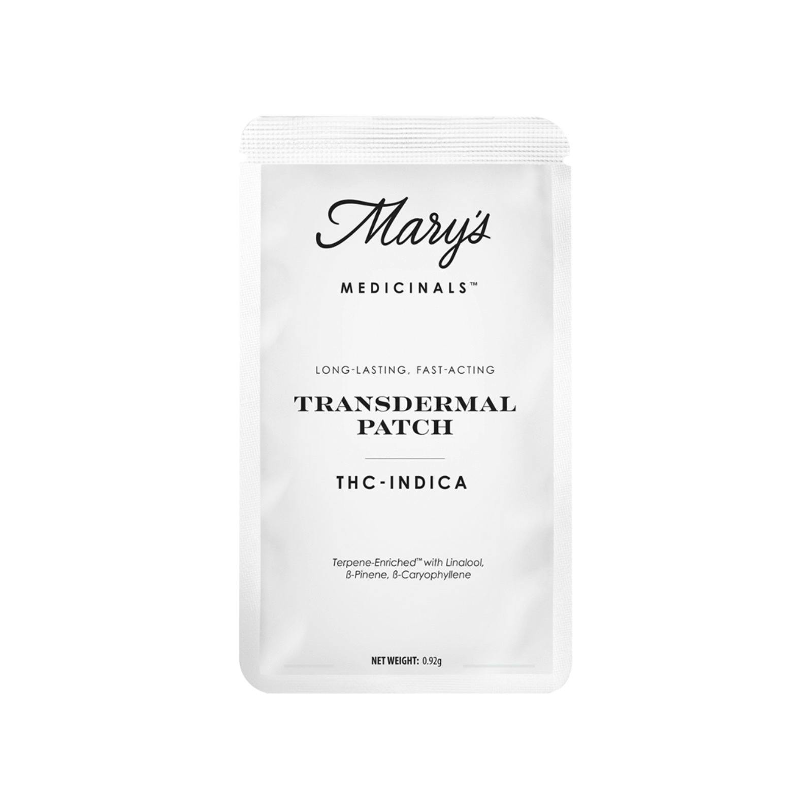 Mary's Medicinals Transdermal Patch Indica 20MG 0.03OZ